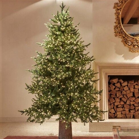 Albero di Natale Merano Slim con Led integrati h 210 cm, Articoli per  Eventi, Feste e Cerimonie